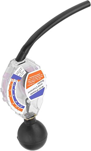 lyrlody Fast Accurate Readings Anti Freeze Coolant Tester,Fast Coolant Assessment Compact Portable Design Dual Temperature Calibration Seasonal, for Winter and Summer Seasonal in Saudi Arabia