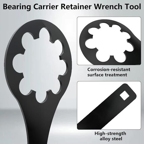 أداة تحمل الجوز الحاملة و trip spanner مفتاح لائحة ل mercruiser Alpha Generation I II MC1 Bravo Blackhawk استبدال 91-17256 91-61069 in Saudi Arabia