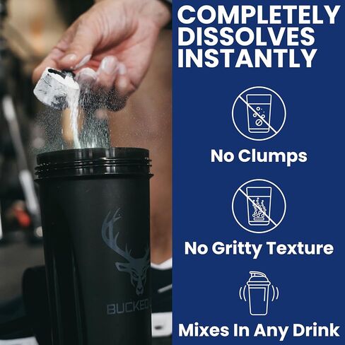 Bucked Up Grape Apple Creatine for Women and Men - Easy to Mix Vegetarian - Flavored Creatine Monohydrate Powder - Made in USA - 5G Per Serving - 50 Servings - 250 Grams Per Container in Kuwait