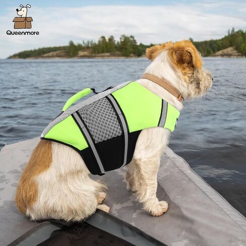 Queenmore Dog Life Vest for Swimming, Puppy Life Jacket for Small Dogs in Kuwait