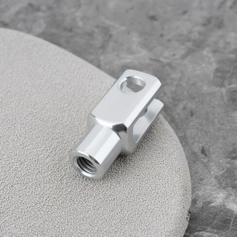 2 قطعة M8x1.25 Air Cylinder Rod Clevis End 42mm اليد اليمنى الخيط الإناث Y موصل لمعدات الأتمتة الإلكترونية in Saudi Arabia