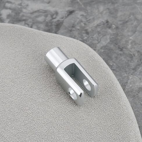 2 قطعة M8x1.25 Air Cylinder Rod Clevis End 42mm اليد اليمنى الخيط الإناث Y موصل لمعدات الأتمتة الإلكترونية in Saudi Arabia