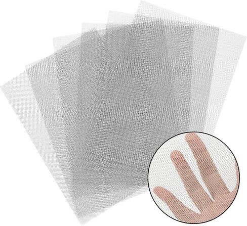 2Pack Mesh Screen Crimped 304,5 Mesh 11 X 14 inch,Durable and Rust Resistant Metal Wire Mesh,Suitable for DIY Projects Such As Filters,Window Screens,Ventilation Openings,Cages,Etc in Saudi Arabia