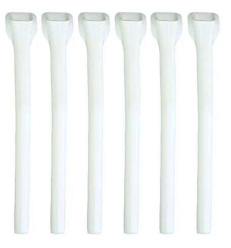 100/Pk Dental Evacuator with Retraction Guard TRK-O-VAC Disposable Evacuator Tips, White in Saudi Arabia