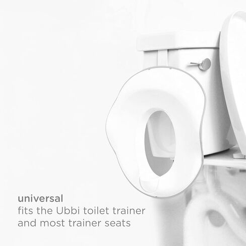 Ubbi Wide 2 Step Stool for Kids, Toddler Stool for Toilet Potty Training, Slip Resistant Soft Grip for Safety in Kuwait