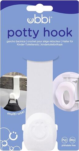 Ubbi Wide 2 Step Stool for Kids, Toddler Stool for Toilet Potty Training, Slip Resistant Soft Grip for Safety in Kuwait