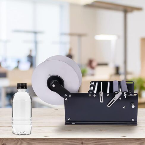 MT-30 Black Manual for Round s 0.79in-4.72in Diameter | 10-30pcs/min Speed | High Accuracy ±0.5mm | for Cosmetic, Beverage, Food Industries in Saudi Arabia