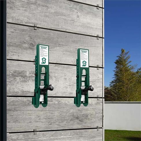 Siding Installation Tools Fiber Cement Siding Tool Polycarbonate Body Lap Siding Gauge Carbon Steel for One Person Installation(Red 2pcs) in Saudi Arabia