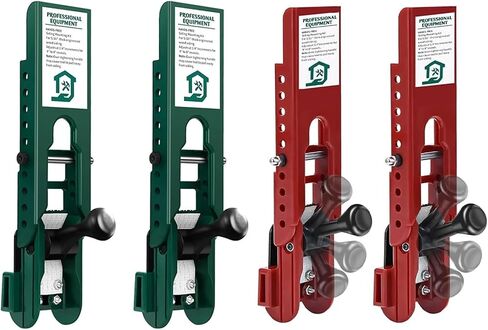 Siding Installation Tools Fiber Cement Siding Tool Polycarbonate Body Lap Siding Gauge Carbon Steel for One Person Installation(Red 2pcs) in Saudi Arabia