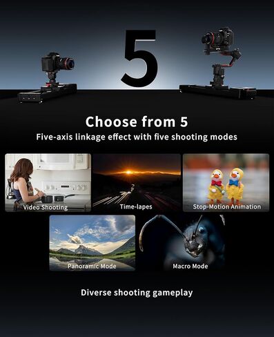 منزلق كاميرا IFOOTAGE Shark Slider Nano II-660 بمحرك (26 بوصة/66 سم) - التحكم في التطبيق وشاشة اللمس، تتبع الوجه بالذكاء الاصطناعي، مقلاة 360 درجة، متوافق مع DJI RS، حمولة 7.7 رطل، للفاصل الزمني وإنتاج الفيديو in Kuwait
