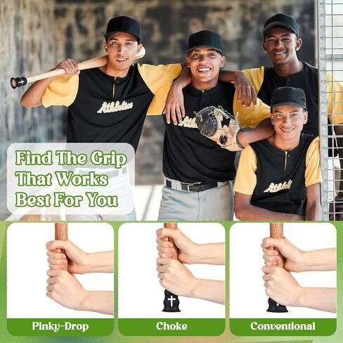 Christian Baseball/Softball Bat Grip Cross Softball Bat Taper Religious Non-Slip Grip Taper Knob for Finger Placement, Smooth Knob for Enhanced Comfort & Performance in Saudi Arabia