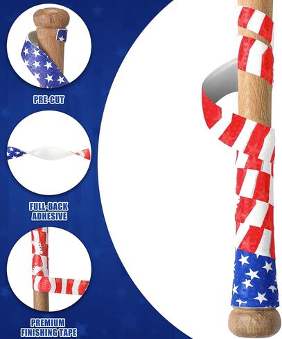 Soulchen 5 Packs Bat Grip Tape للبيسبول الكريكيت الكريكيت 1.5 مم 39.37 بوصة in Kuwait