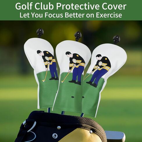 Golf Club Head Covers, Golf Club Covers, Driver Headcover，Driver Cover，Golf Club Covers，Novelty DriverHead Covers in Saudi Arabia