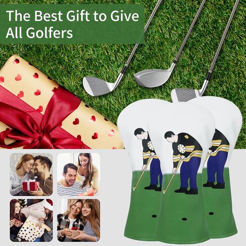 Golf Club Head Covers, Golf Club Covers, Driver Headcover，Driver Cover，Golf Club Covers，Novelty DriverHead Covers in Saudi Arabia