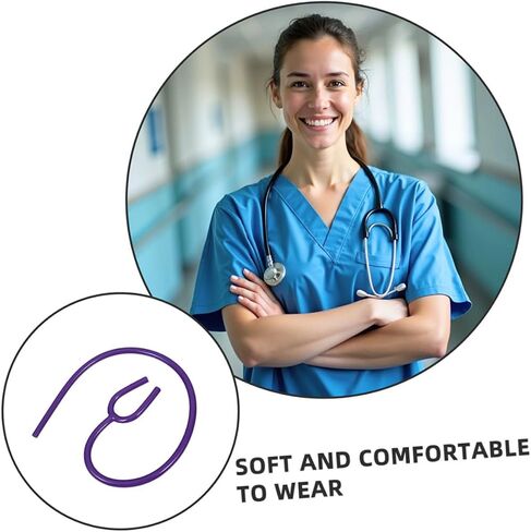 ABOOFAN 3pcs Y-Shaped Stethoscope Extension Tubes Flexible Plastic Hose for Sound Capture Replacement Tubing for Medical and Teaching Use in Saudi Arabia