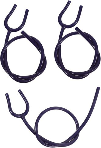 SAFIGLE 3Pcs Y Shaped PVC Stethoscope Tubing Replacement Parts Soft Accessory for Medical Use Compatible Most Stethoscopes Dark Blue Color in Saudi Arabia