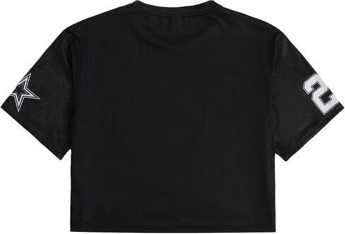 Men's Number Letter Graphic Oversized Jersey Shirt Crew Neck Short Sleeve Crop Tee Tops in Saudi Arabia