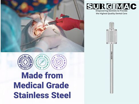 مزيل التاج من نوع Surgimac Morrell ، أداة طب الأسنان من الفولاذ المقاوم للصدأ ، سلسلة Pro ، تصميم قابل للتعديل بنابض | 1/pk in Saudi Arabia