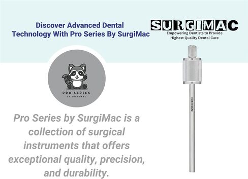 مزيل التاج من نوع Surgimac Morrell ، أداة طب الأسنان من الفولاذ المقاوم للصدأ ، سلسلة Pro ، تصميم قابل للتعديل بنابض | 1/pk in Saudi Arabia