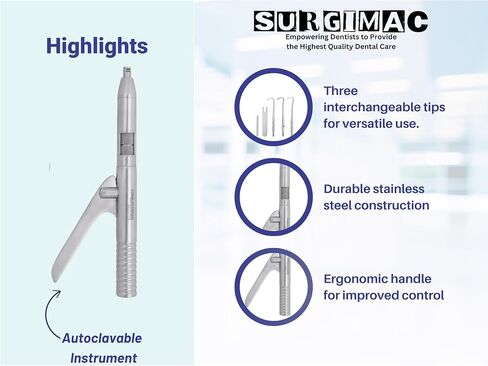 SurgiMac Automatic Crown Remover, Stainless Steel, Pro Series, 1/Pk in Saudi Arabia