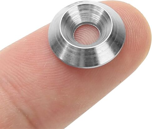 M3-M12 304 Stainless Steel Cone Cup Head Countersunk Screw Gasket Conical Washer Shim Reinforcement Ring, Good wear Resistance(M3*10 * 3 10PCS) in Saudi Arabia