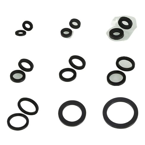 غسالات نتريل نتريل ختم مطاط الغسالة 1/8 "1/4" 3/8 "1/2" 3/4 "1" 1.2 "1.5" 2 "حشية مسطحة ختم حلقة الخاتم ، 10pcs ، مقاومة جيدة للارتداء (3i4 بوصة (16x24mm)) in Kuwait