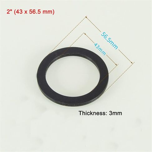 غسالات نتريل نتريل ختم مطاط الغسالة 1/8 "1/4" 3/8 "1/2" 3/4 "1" 1.2 "1.5" 2 "حشية مسطحة ختم حلقة الخاتم ، 10pcs ، مقاومة جيدة للارتداء (3i4 بوصة (16x24mm)) in Kuwait