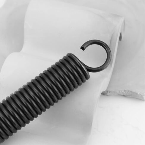 4Pcs Extension Spring Replacement Part 95mm Spring Steel Dual Hook Tension Spring Suitable for Lift Top Coffee Table DIY Home Repair Black in Saudi Arabia