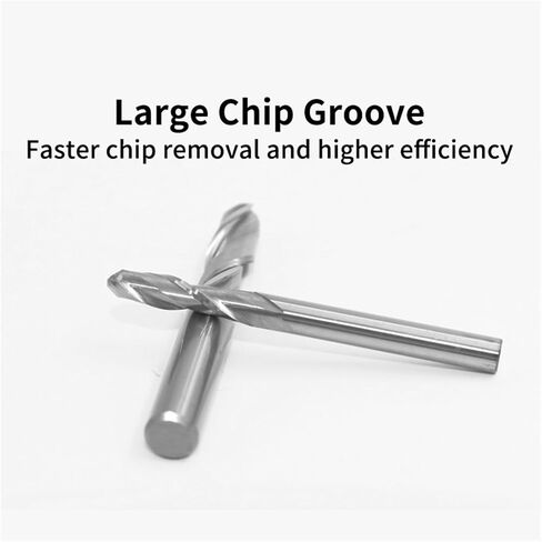 2 Flute Ball Nose End Mill 3.175/4/6mm Shank CNC Router Bit Carbide End Mill Spiral Milling Cutter for Woodworking(1.0x4x3.175x38) in Saudi Arabia