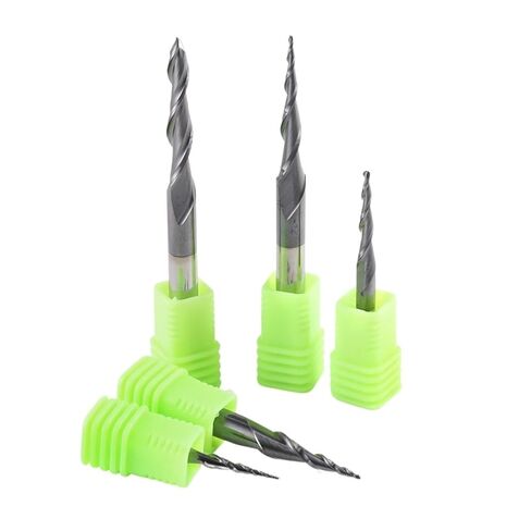 1Pcs HRC55 D6mm Ball Nose End Mill Tungsten Solid Carbide Coated Tapered Cone CNC milling Cutter(R1.5x30.5xD6x75L) in Kuwait