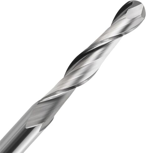 1pc 3.175mm 4mm 6mm 2 flute spult ball tove mill bits cnc trouter for tungsten carbide route tool (3.175x2x17x38l) in Saudi Arabia
