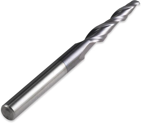 1Pcs 3.175mm 4mm 6mm 8mm Ball Nose Tapered End Mills Router Bits CNC Taper Wood Metal Milling Cutter Tungsten End Mill(6.0xR0.25x30.5x75L) in Saudi Arabia