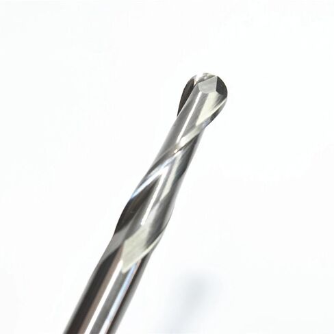 6mm*28mm,1pcs, 2 Flutes Ball Head End Mill,CNC milling Cutter,Solid Carbide Woodworking Relief Bit,Wood Cutter in Kuwait