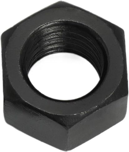 1/10pcs Nuts Hex M2-M36 أسود أكسيد الكربون الفولاذ المكسرات السداسية (M18- (5pcs)) in Saudi Arabia