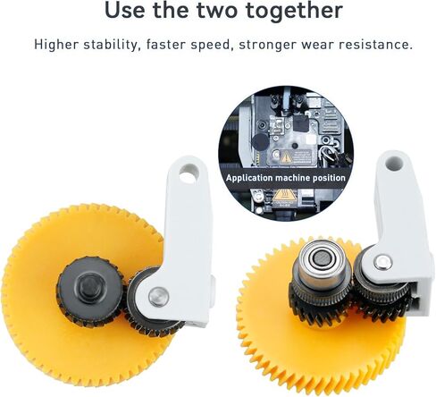 ​​All-Metal Hotend P1S Extruder Kit – Helical Gear & Hardened Steel Direct Drive with Silicone-Injection Handle for Bambu Lab X1/X1C/P1/P1P 3D Printers​ in Kuwait