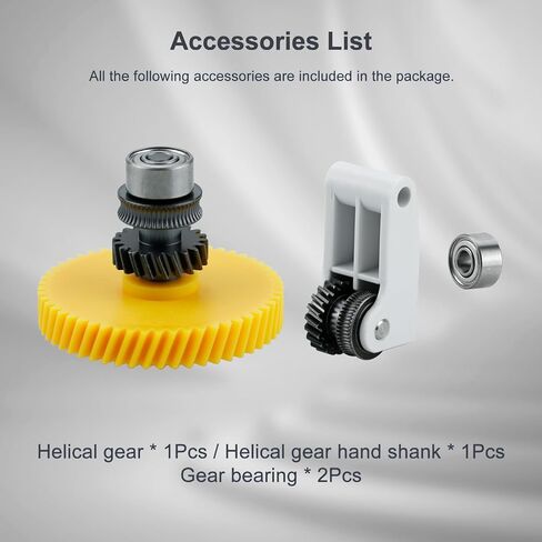 ​​All-Metal Hotend P1S Extruder Kit – Helical Gear & Hardened Steel Direct Drive with Silicone-Injection Handle for Bambu Lab X1/X1C/P1/P1P 3D Printers​ in Kuwait