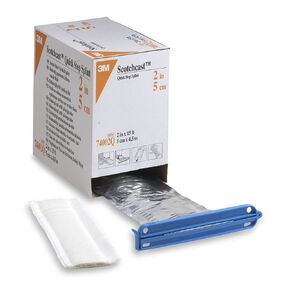 3M Care MMM 74002Q Scotchcast Quick Step Quick Double Felt Roll Splint ، 2 "× 15 قدمًا (حزمة 2) in Kuwait