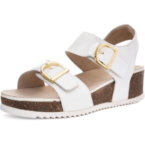 ARA Women's Nova Buckle Sandal, Black Patent Leather - 38M(US) in Saudi Arabia