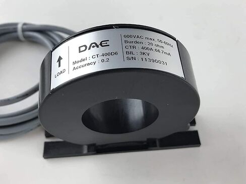 DAE P153-200 KIT, UL kWh Smart Submeter, 1 phase 3 wire (2 hot wire, 1 neutral), 200A, 120/240v, 2 Split Core CTs, RS485 in Kuwait