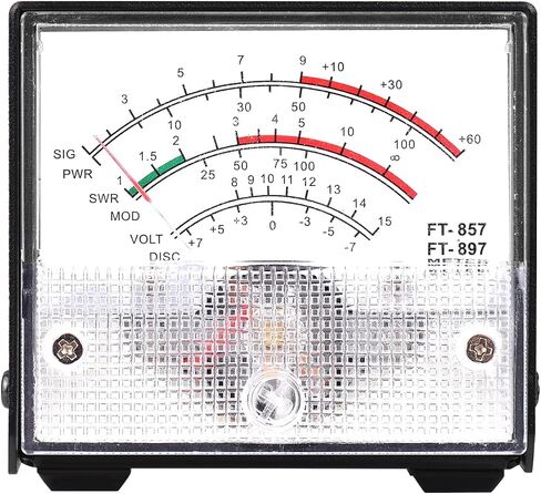 Mini SWR Power Meter External Meter er Wattmeter Receive Display Meter Compatible with YAESU FT-857 FT-897 in Saudi Arabia