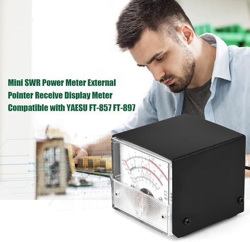 Mini SWR Power Meter External Meter er Wattmeter Receive Display Meter Compatible with YAESU FT-857 FT-897 in Saudi Arabia