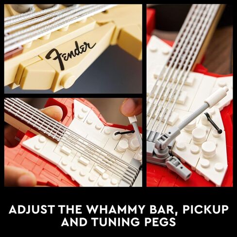 LEGO Ideas Fender Stratocaster 21329 Building Kit; Cool Gift Idea for Guitar Players and Music Lovers (1,074 Pieces) in Saudi Arabia