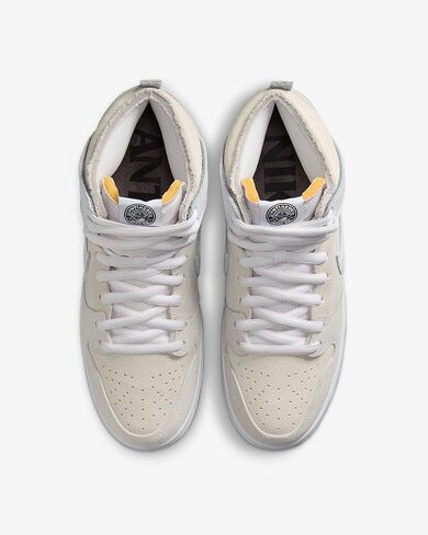 Nike SB Dunk High X Antihero Men's Shoes (HM5837-100 ، أبيض/أسود/أبيض) in Kuwait