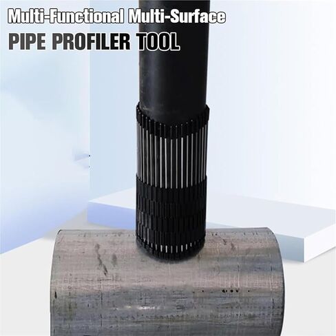 Multi-Functional Multi-Surface Pipe Profiler Tool, Multipurpose Shape Collector Shaping Tools Molding Tools, Connectable Contour Gauge with Angle Measurement, Pipe Notching Template in Saudi Arabia