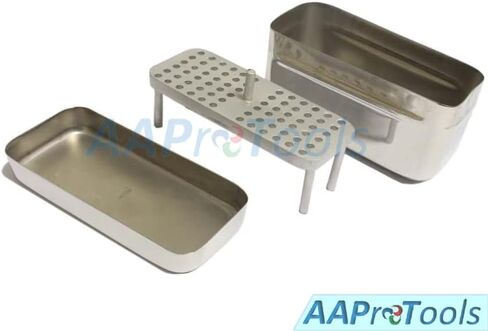 72 Hole Autoclave Sterilizer Case Burs Dental Endo Files Holder Box in Saudi Arabia