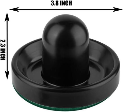 Air Hockey Pushers, Air Hockey Pucks and Air Hockey Paddles, Goal Handles Paddles Replacement Accessories for Game Tables (2Pushers, 4Pucks) in Kuwait