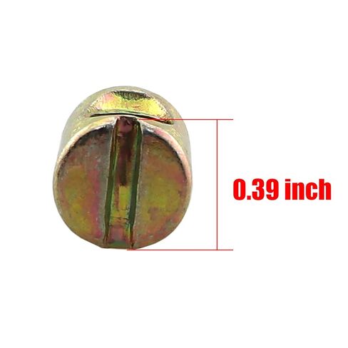 20pcs قطعة واحدة من المكسرات مطرقة مقشر m6 برميل المكسرات الصليب صليب دبوس مصوّع مصنوع من السرير بطابقين الاستبدال الأجهزة m6x10mmx13mm كرسي السرير المستخدم in Kuwait