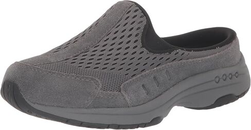 Easy Spirit Women Traveltime675 Mule ، Dark Gray Suede Multi ، 8 X-Wide in Kuwait