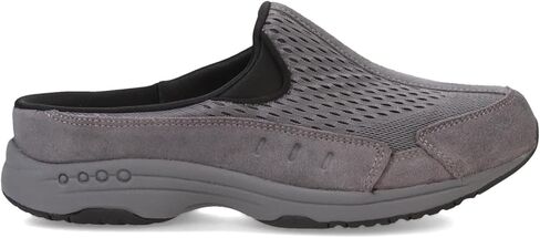 Easy Spirit Women Traveltime675 Mule ، Dark Gray Suede Multi ، 8 X-Wide in Kuwait