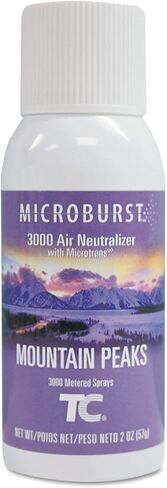 Rubbermaid 4012571 Microburst 3000 إعادة الملء ، قمم الجبال ، 2oz ، الهباء ، 12/كارتون in Saudi Arabia